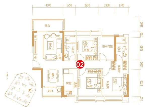 mansion88家装：佛山保利紫山国际115㎡中式气概装修鉴赏