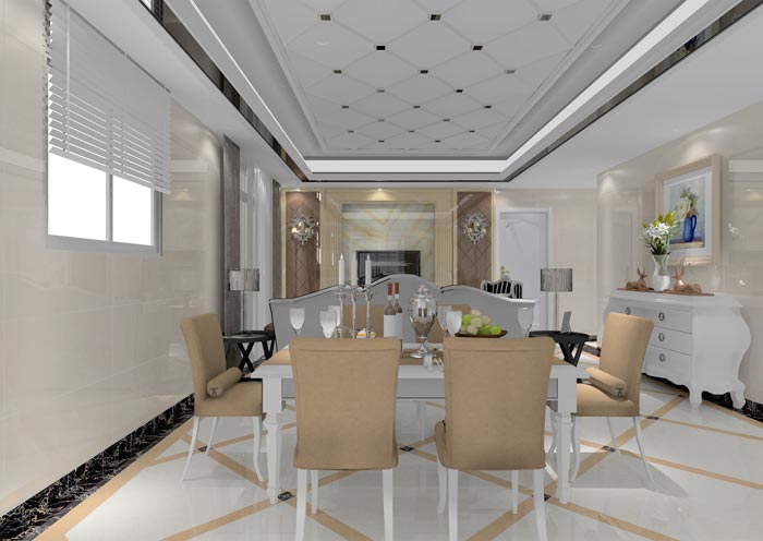 mansion88家装：佛山佛山容桂颐澳花园100㎡的欧式气概装修鉴赏