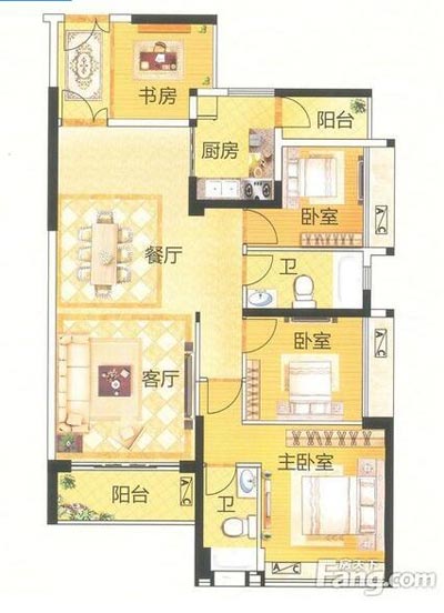 本单位的设计整体色调接纳的是木色，，，，，不但沿用了中式的正经高雅，，，，，同时加入一些时尚的元素，，，，，让整个空间多了现代的时尚感受，，，，，却不失中式的正经。。