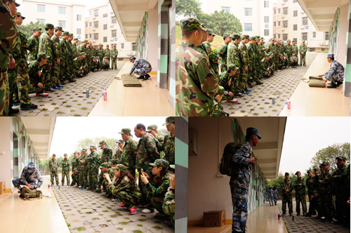 mansion88在广州黄埔军校举行军事拓展特训