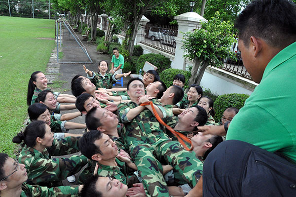 2013年8月mansion88拓展训练