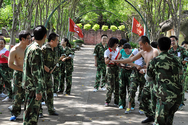 2013年8月mansion88拓展训练