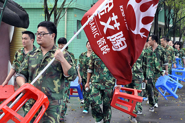 2013年8月mansion88拓展训练