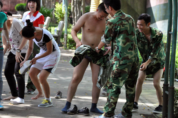 2013年8月mansion88拓展训练